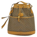 GUCCI GG Supreme Shoulder Bag PVC Beige Gold 001 116 0937 Auth BA1480-2