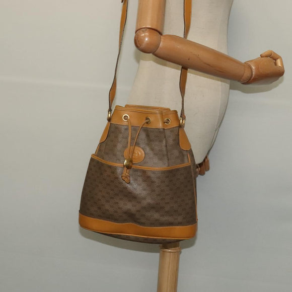 GUCCI GG Supreme Shoulder Bag PVC Beige Gold 001 116 0937 Auth BA1480