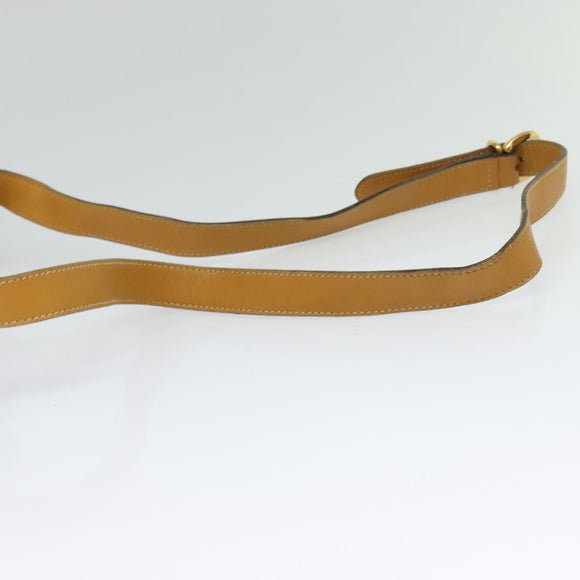 GUCCI GG Supreme Shoulder Bag PVC Beige Gold 001 116 0937 Auth BA1480