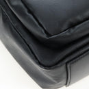 GUCCI GG Crystal Shoulder Bag PVC Leather Black Silver 782764 Auth BA14802V-15