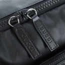 GUCCI GG Crystal Shoulder Bag PVC Leather Black Silver 782764 Auth BA14802V-22