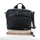 GUCCI GG Crystal Shoulder Bag PVC Leather Black Silver 782764 Auth BA14802V-31