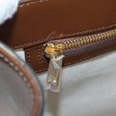 GUCCI GG Supreme Tote Bag PVC Leather 2way Beige Gold Tone 659983 Auth BA14805V-24