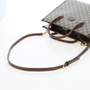 GUCCI GG Supreme Tote Bag PVC Leather 2way Beige Gold Tone 659983 Auth BA14805V-9