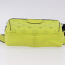 LOUIS VUITTON Taigalama Monogram Bum Bag Outdoor Jaune M30251 LV Auth BA14806M-6