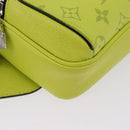 LOUIS VUITTON Taigalama Monogram Bum Bag Outdoor Jaune M30251 LV Auth BA14806M-14