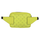 LOUIS VUITTON Taigalama Monogram Bum Bag Outdoor Jaune M30251 LV Auth BA14806M-2