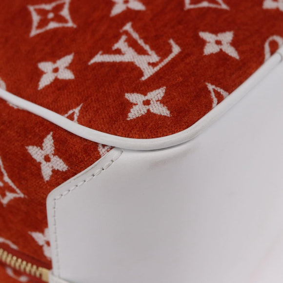 LOUIS VUITTON Monogram Jaguar LV Match Square Bag Orange M46212 Auth BA14807SAM