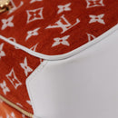 LOUIS VUITTON Monogram Jaguar LV Match Square Bag Orange M46212 Auth BA14807SAM-17