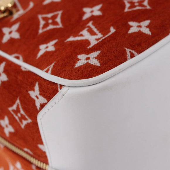 LOUIS VUITTON Monogram Jaguar LV Match Square Bag Orange M46212 Auth BA14807SAM