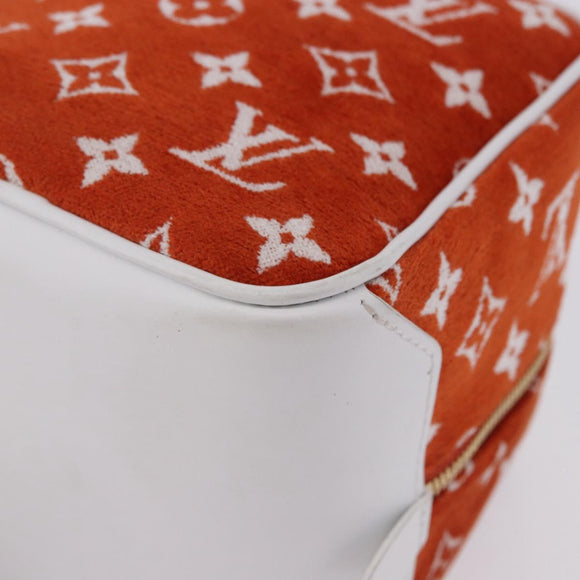 LOUIS VUITTON Monogram Jaguar LV Match Square Bag Orange M46212 Auth BA14807SAM