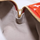 LOUIS VUITTON Monogram Jaguar LV Match Square Bag Orange M46212 Auth BA14807SAM-21