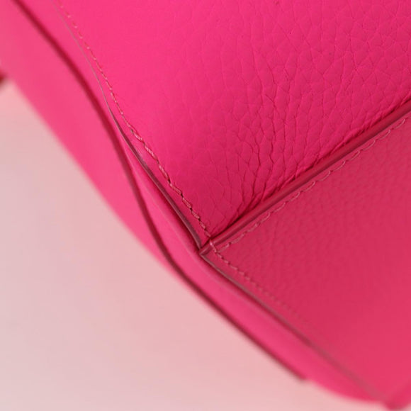 LOUIS VUITTON Keepall Bandouliere 50 Taurillon Fuchsia M56925 Auth BA14808SM