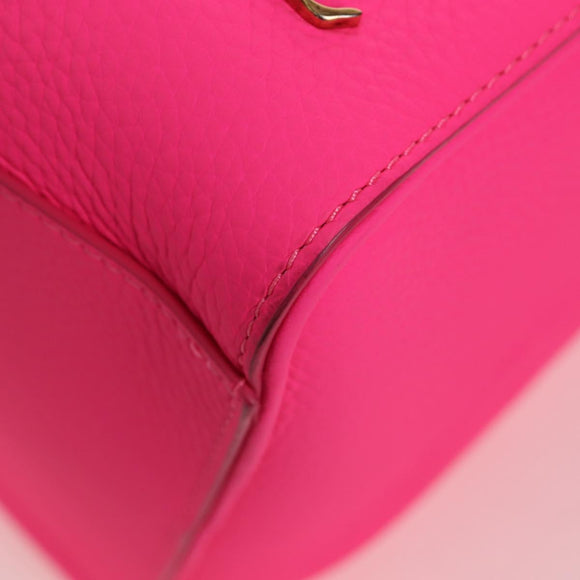 LOUIS VUITTON Keepall Bandouliere 50 Taurillon Fuchsia M56925 Auth BA14808SM