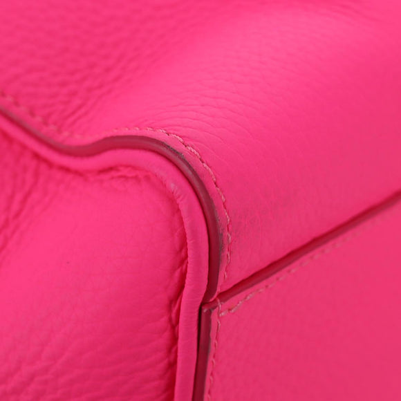 LOUIS VUITTON Keepall Bandouliere 50 Taurillon Fuchsia M56925 Auth BA14808SM
