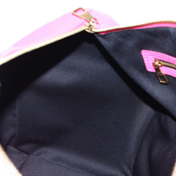 LOUIS VUITTON Keepall Bandouliere 50 Taurillon Fuchsia M56925 Auth BA14808SM