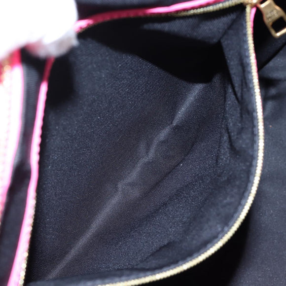 LOUIS VUITTON Keepall Bandouliere 50 Taurillon Fuchsia M56925 Auth BA14808SM