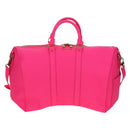 LOUIS VUITTON Keepall Bandouliere 50 Taurillon Fuchsia M56925 Auth BA14808SM-2