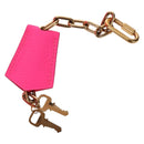 LOUIS VUITTON Keepall Bandouliere 50 Taurillon Fuchsia M56925 Auth BA14808SM-36