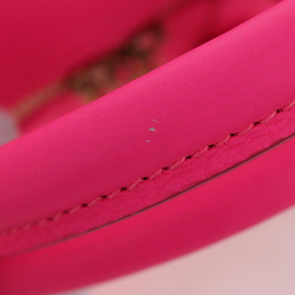 LOUIS VUITTON Keepall Bandouliere 50 Taurillon Fuchsia M56925 Auth BA14808SM