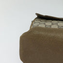 GUCCI GG Supreme Shoulder Bag PVC Beige Gold Auth BA1481-9