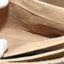 GUCCI GG Supreme Shoulder Bag PVC Beige Gold Auth BA1481-21