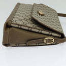 GUCCI GG Supreme Shoulder Bag PVC Beige Gold Auth BA1481-4