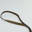 GUCCI GG Supreme Shoulder Bag PVC Beige Gold Auth BA1481-8