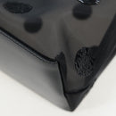 PRADA Polka Dots Tote Bag Mesh Black Auth BA14815M-14
