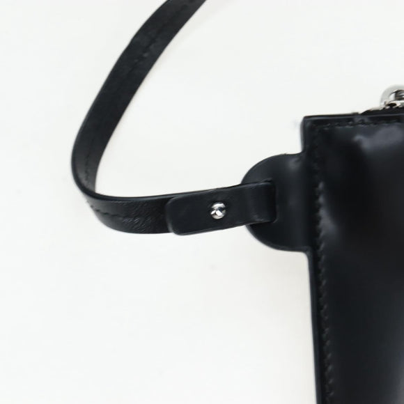 PRADA Polka Dots Tote Bag Mesh Black Auth BA14815M