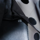 PRADA Polka Dots Tote Bag Mesh Black Auth BA14815M-12
