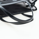 PRADA Polka Dots Tote Bag Mesh Black Auth BA14815M-7