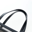 PRADA Polka Dots Tote Bag Mesh Black Auth BA14815M-8