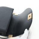 CHANEL Boy Chanel Chain Shoulder Bag Lamb Skin Black Gold CC Auth BA14817SAM-20