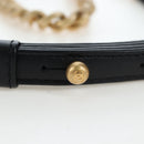 CHANEL Boy Chanel Chain Shoulder Bag Lamb Skin Black Gold CC Auth BA14817SAM-8