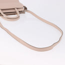 GIVENCHY Horizon Hand Bag Leather 2way Pink Silver Auth BA14820M-9