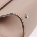 GIVENCHY Horizon Hand Bag Leather 2way Pink Silver Auth BA14820M-16