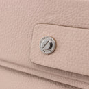 GIVENCHY Horizon Hand Bag Leather 2way Pink Silver Auth BA14820M-20
