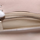 GIVENCHY Horizon Hand Bag Leather 2way Pink Silver Auth BA14820M-22