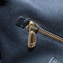 DOLCE&GABBANA Devotion Chain Shoulder Bag Tweed Black Gold Tone Auth BA14821SAM-24