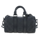 LOUIS VUITTON Monogram Taurillon Keepall Bandouliere 25 M20900 LV Auth BA14824SM-13
