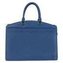 LOUIS VUITTON Epi Riviera Hand Bag Blue M48185 LV Auth BA14825-13