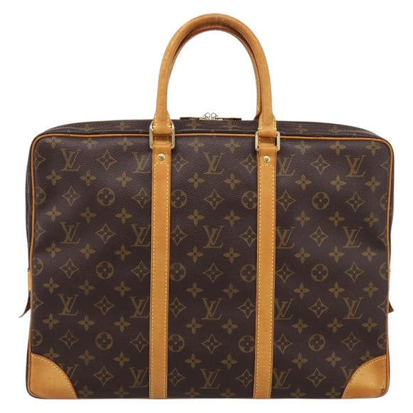 LOUIS VUITTON Monogram Porte Documents Voyage Business Bag M53361 Auth BA14826A