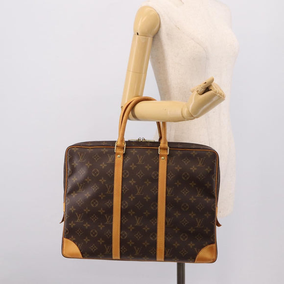 LOUIS VUITTON Monogram Porte Documents Voyage Business Bag M53361 Auth BA14826A