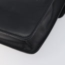 VERSACE Hand Bag Leather 2way Black Silver Auth BA14829-17