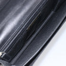 VERSACE Hand Bag Leather 2way Black Silver Auth BA14829-11