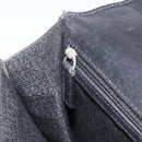VERSACE Hand Bag Leather 2way Black Silver Auth BA14829-24