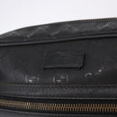 GUCCI GG Implementation Shoulder Bag PVC Black Silver 201448 Auth BA14830-18