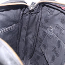 GUCCI GG Implementation Shoulder Bag PVC Black Silver 201448 Auth BA14830-21