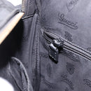 GUCCI GG Implementation Shoulder Bag PVC Black Silver 201448 Auth BA14830-23